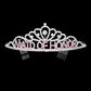 Pink Maid Of Honor Rhinestone Princess Tiara, the maid of honor princess tiara is a classic royal tiara made from gorgeous rhinestones is the epitome of elegance. Exquisite design with gorgeous color and brightness, makes you more eye-catching in the crowd and also it will make you more charming and pretty without fail.