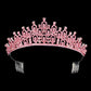 Pink Rhinestone Open Hexagon Cluster Princess Tiara, The stunning hair accessory is really beautiful, Pretty, and lightweight. Makes You More Eye-catching at special events and wherever you go. These are Perfect Birthday Gifts, Anniversary Gifts, and Graduation. Show your royalty with this Hexagon Cluster Princess Tiara.