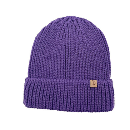 Purple Solid Ribbed Cuff Beanie Hat, before running out the door into the cool air, you’ll want to reach for this toasty beanie to keep you incredibly warm. Accessorize the fun way with this beanie winter hat, it's the autumnal touch you need to finish your outfit in style. Awesome winter gift accessory! Perfect Gift Birthday, Christmas, Stocking Stuffer, Secret Santa, Holiday, Anniversary, Valentine's Day, Loved One.