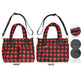 Red Buffalo Check Puffer Tote Bag, be gorgeous and make an individual statement of fashion. These tote bag will be your new favorite accessory to hold onto all your items altogether in one place. The top zipper keeps everything secure and safe. It's easy to carry, and lightweight to run errands or a night out on the town. It's a smart gift for Birthdays, holidays, Christmas, New Year, etc. for your friends, family, and the persons you love and care for. Keep yourself gorgeous and trendy!