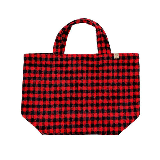 Red Buffalo Check Patterned Tote Bag. Show your trendy look and unique style with this awesome buffalo patterned tote bag. Have fun and look stylish anywhere and anytime. It's versatile enough for wearing straight through the week. Perfectly lightweight to carry around all day with your handy and necessary things. Perfect gift for birthdays, anniversaries, Mother's Day, Graduation, Valentine's Day, etc. Stay stylish with the perfect trend!