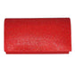 Red One Inside Slip Pocket Shimmery Evening Clutch Bag, This high quality evening clutch is both unique and stylish. perfect for money, credit cards, keys or coins, comes with a wristlet for easy carrying, light and simple. Look like the ultimate fashionista carrying this trendy Shimmery Evening Clutch Bag!