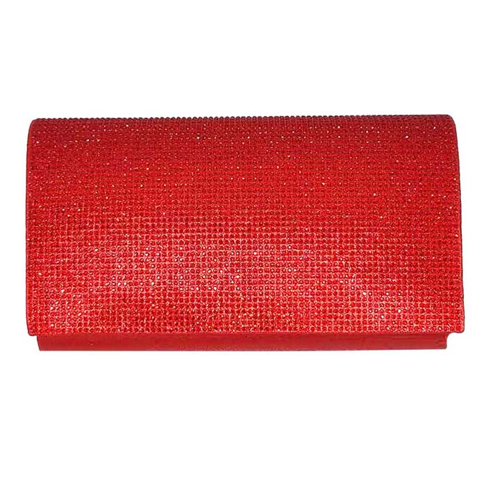 Red One Inside Slip Pocket Shimmery Evening Clutch Bag, This high quality evening clutch is both unique and stylish. perfect for money, credit cards, keys or coins, comes with a wristlet for easy carrying, light and simple. Look like the ultimate fashionista carrying this trendy Shimmery Evening Clutch Bag!