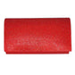 Red One Inside Slip Pocket Shimmery Evening Clutch Bag, This high quality evening clutch is both unique and stylish. perfect for money, credit cards, keys or coins, comes with a wristlet for easy carrying, light and simple. Look like the ultimate fashionista carrying this trendy Shimmery Evening Clutch Bag!