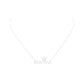 Rhodium Dipped CZ Crown MAMA Message Pendant Necklace, Make your Mom feel special with this gorgeous Dipped Crown Pendant Necklace gift! Her heart will swell with joy! This piece is versatile and goes with practically anything! This Crown MAMA Pendant Necklace is perfect Mother's Day gift for all the special women in your life, be it mother, wife, sister or daughter.