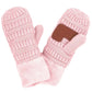Rose C C Solid Color Knitted Mitten Gloves, give your look so much more eye-catching with a solid color. It gives you a cozy feel, very fashionable, attractive, and cute looking in the winter season and cold days. This easy and classic glove is soft and muted. Before running out the door into the cool air, you’ll want to reach for these toasty gloves to keep your hands incredibly warm. An awesome pair of gloves that fits with any outfit with style.