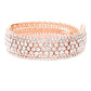 Rose Gold Bubble Stone Evening Bracelet. Get ready with this bubble stone embellished bracelets, Beautifully crafted design adds a gorgeous glow to any outfit. Eye-catching sparkle, sophisticated look you have been craving for! Adds a pop of pretty color to your attire, Jewelry that fits your lifestyle! Awesome gift for birthday, Anniversary, Valentine’s Day or any special occasion.