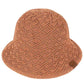 Rust C.C Cloche Bucket Hat, whether you’re basking under the summer sun at the beach, lounging by the pool, or kicking back with friends at the lake, a great hat can keep you cool and comfortable even when the sun is high in the sky. Large, comfortable, and perfect for keeping the sun off of your face, neck, and shoulders, ideal for travelers who are on vacation or just spending some time in the great outdoors.