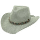 Sage C.C Rhinestone Jewel Charm Trim Cowboy Hat, get ready with this rhinestone cowboy hat to receive the best compliments on any special occasion. It looks so pretty, bright, and elegant on any special occasion. These cowboy hats are perfect for parties, Evenings, brides, bridal parties, and any other special occasion.
