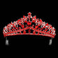 Siam Multi Stone Embellished Princess Tiara, This elegant shining Stone design, makes you more charming. A stunning Multi Stone Embellished Princess Tiara that can be a perfect Bridal Headpiece. Suitable for Any Occasion You Want to Be More Charming. These are Perfect Birthday Gifts, Anniversary Gifts, and Graduation gifts.