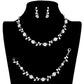 Silver 3PCS Flower Leaf Cluster Rhinestone Necklace Jewelry Set, These gorgeous Rhinestone pieces will show your class on any special occasion. The elegance of these rhinestones goes unmatched. Get ready with these bright stunning fashion Jewelry sets, and put on a pop of shine to complete your ensemble. Simple sophistication gives a lovely fashionable glow to any outfit style. Simple sophistication, dazzling polished, is a timeless beauty that makes a notable addition to your collection.
