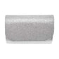 Silver Bling Rectangle Evening Clutch Crossbody Bag, look like the ultimate fashionista when carrying this small clutch bag, great for when you need something small to carry or drop in your bag. Perfect gifts for weddings, Prom, birthdays, Christmas, anniversaries, holidays, Mardi Gras, Valentine’s Day, or any occasion.