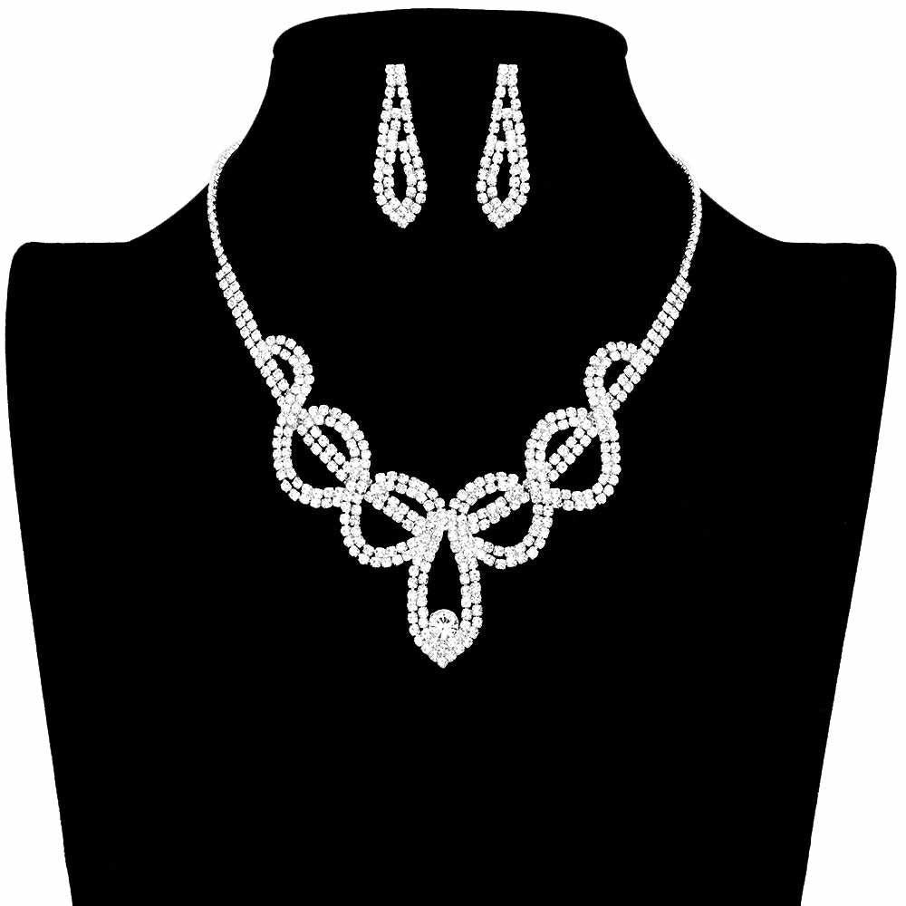 Silver Round Stone Accented Rhinestone Necklace, a fashionable and glowing accessory to your outfits. Suitable for most of the design that bring compliments. Glowing rhinestone adds a gorgeous stylish glow to any outfit in style. Jewelry that fits your lifestyle and amps up your confidence! Adds a touch of inspired beauty to your look. Perfect Birthday Gift, Mother's Day Gift, Anniversary Gift, Graduation Gift, Prom Jewelry, Valentine's Day Gift, Thank you, Gift.