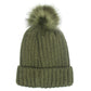 Cozy Olive Cable Knit Olive Pom Pom Beanie Hat Warm Knit Pom Pom Hat Winter Hat, before running out the door to cold weather, reach for this classic toasty hat to keep you incredibly warm, the autumnal touch finish to your outfit. Perfect Gift Birthday, Christmas, Holiday, Anniversary, Stocking Stuffer, Valentine's Day, Loved One
