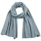 Steel Blue Soft Recycled Fine Yarn Cuff Scarf, Fashionable and stylish, Accent your look with this soft, highly versatile scarf. delicate, warm, on trend & fabulous, a luxe addition to any cold-weather ensemble. Great for daily wear in the cold winter to protect you against chill, This elegant quality scarf is a great addition to your collection of fashion accessories. Awesome winter gift accessory!