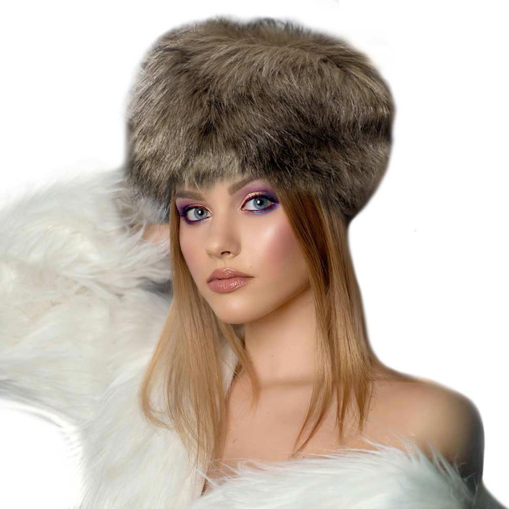 Tan Faux Fur Bucket Hat, Show your trendy side with this chic Faux Fur Bucket Hat. Have fun and look Stylish anywhere outdoors. Great for covering up when you are having a bad hair day. Perfect for protecting you from the sun, rain, wind, snow, beach, pool, camping, or any outdoor activities. Amps up your outlook with confidence with this trendy bucket hat.