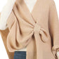  Taupe Solid Knitted Basic Cape, is beautifully designed with solid color that amps up your beauty to a greater extent. It enriches your attire with perfect combination. Breathable Fabric, comfortable to wear, and very easy to put on and off. Suitable for Weekend, Work, Holiday, Beach, Party, Club, Night, Evening, Date, Casual and Other Occasions in Spring, Summer and Autumn. Perfect Gift for Wife, Mom, Birthday, Holiday, Anniversary, Fun Night Out.