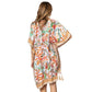Taupe Floral Patterned Cover Up Kimono Poncho, this timeless floral patterned cover-up kimono poncho is Soft, Lightweight, and breathable fabric, close to the skin, and comfortable to Wear. sophisticated, flattering, and cozy. look perfectly breezy and laid-back as you head to the beach. A fashionable eye-catcher will quickly become one of your favorite accessories.