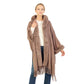 Taupe Solid Color Hoodie Winter Cape With Faux Fur Edge, is beautifully designed with solid color that amps up your beauty to a greater extent. It enriches your attire with perfect combination. Breathable Fabric, comfortable to wear, and very easy to put on and off. Suitable for Weekend, Work, Holiday, Beach, Party, Club, Night, Evening, Date, Casual and Other Occasions in Spring, Summer and Autumn.
