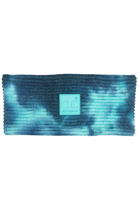 Teal Green C.C Tie Dye Headband With Rubber Patch, extract your glamour with an awesome look. Push back your hair with this rubber patch headband to show you up in a stylish way. Spice up any plain outfit and be ready to receive compliments. Be the ultimate trendsetter wearing this chic headband with all your stylish outfits! It's perfect for covering up a bad hair day! A beautiful gift for the persons you care about the most, even yourself! Stay stylish.