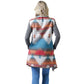 Teal Western Print Vest, luxurious and the best comfort accessory for this winter. These cute vest have color variation and fashionable look enhance your glamour at any place and any occasion. It is the best companion which keeps you warm and toasty in the cold weather and outings. You can throw it on over so many pieces elevating any casual outfit! Perfect Gift for Wife, Mom, Birthday, Holiday, Christmas, Anniversary, Fun Night Out. Stay awesome and trendy with this beautiful vests.