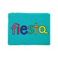 Turquoise Fiesta Seed Beaded Message Clutch Crossbody Bag, these awesome fiesta message clutch crossbody bags are a wonderful accessory for your fiesta Day outfit or any other occasion where you need some extra luck! Be the ultimate fashionista carrying this trendy fiesta Seed Beaded clutch bag! Great for when you need something small to carry or drop in your bag. perfect for makeup, money, credit cards, keys or coins, and many more things.