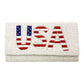 White American USA Flag Beaded Clutch Crossbody Bag. Look like the ultimate fashionista when carrying this small chic bag, great for when you need something small to carry or drop in your bag. Keep your keys handy & ready for opening doors as soon as you arrive. Perfect Birthday Gift, Anniversary Gift, Mother's Day Gift.