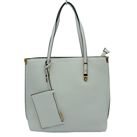 White Faux Leather 2 In 1 Shoulder Bag Tote Handbag. Look like the ultimate fashionista with these vintage shoulder bags! Add something special to your outfit! This fashionable bag will be your new favorite accessory. Perfect Birthday Gift, Anniversary Gift, Mother's Day Gift, Graduation Gift, Valentine's Day Gift.