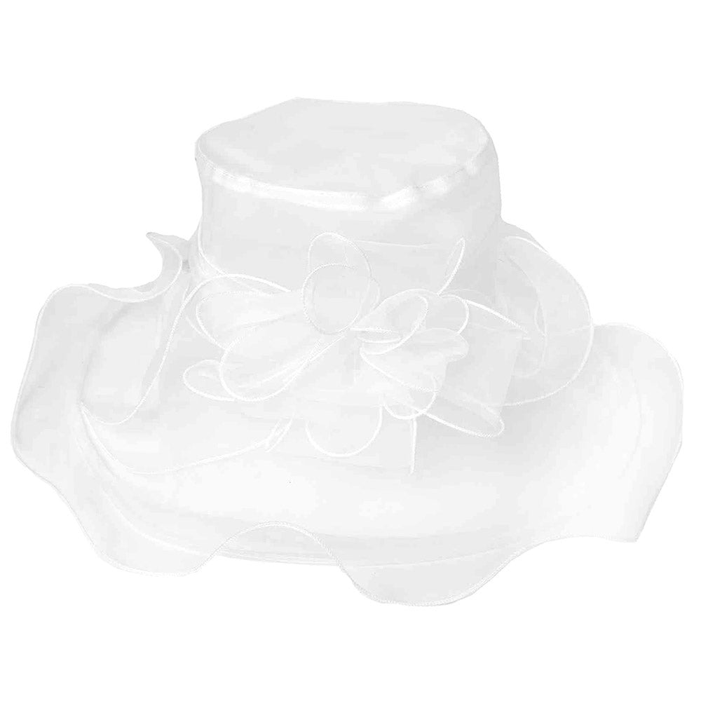 White Mesh Bow Organza Dressy Hat, is an elegant and high fashion accessory for your modern couture. Unique and elegant hats, family, friends, and guests are guaranteed to be astonished by this mesh bow dressy hat. The fascinator hat with exquisite workmanship is soft, lightweight, skin-friendly, and very comfortable to wear. 
