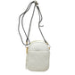 White Small Crossbody mobile Phone Purse Bag for Women, This gorgeous Purse is going to be your absolute favorite new purchase! It features with adjustable and detachable handle strap, upper zipper closure with a double pocket. Ideal for keeping your money, bank cards, lipstick, coins, and other small essentials in one place. It's versatile enough to carry with different outfits throughout the week. It's perfectly lightweight to carry around all day with all handy items altogether.