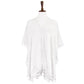 White Tassel Trimmed Solid Cover Up, Luxurious, trendy, super soft chic capelet, keeps you warm and toasty. You can throw it on over so many pieces elevating any casual outfit! Perfect Gift for Wife, Birthday, Holiday, Christmas, Anniversary, Fun Night Out.