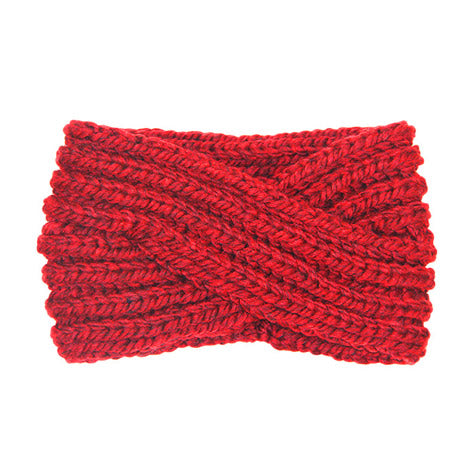 Soft Comfy Wide Solid Red Twisted Soft Red Knit Earmuff Headband Red Twisted Knit Ear Warmer Headwrap, will shield your ears from cold winter ensuring all day comfort, knotted headband creates a cozy, trendy look. Earmuffs are soft & toasty you’ll want to wear them everywhere. Perfect Gift Birthday, Christmas, Holiday, Night Out