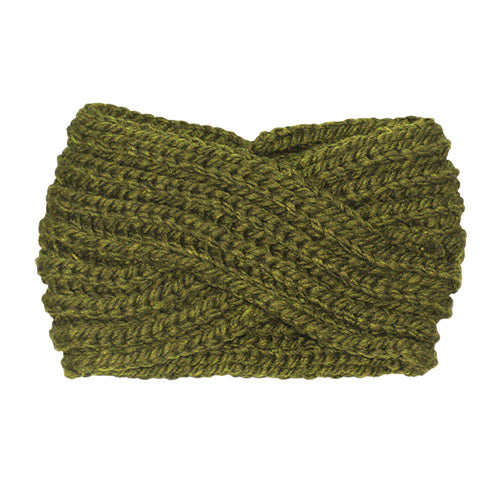 Soft Comfy Wide Solid Olive Twisted Soft Olive Knit Earmuff Headband Olive Twisted Knit Ear Warmer Headwrap, will shield your ears from cold winter ensuring all day comfort, knotted headband creates a cozy, trendy look. Earmuffs are soft & toasty you’ll want to wear them everywhere. Perfect Gift Birthday, Christmas, Holiday, Night Out