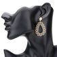 Worn Gold Cut Out Detailed Metal Teardrop Dangle Earrings, beautifully crafted design adds a gorgeous glow to any outfit with a touch of perfect class. Jewelry that fits your lifestyle and makes your moments awesome! They will dangle on your earlobes & bring a smile of joy to those who look at you. Look like the ultimate fashionista with these Earrings! Add something special to your outfit. Perfect Birthday Gift, Anniversary Gift, Mother's Day Gift, Graduation Gift.