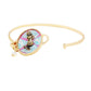 Worn Gold Patterned Mermaid Accented Pearl Charm Hook Bracelet, Bring a little of the ocean to your daily look. Feel carefree as on vacation. Sea Life, bracelet goes perfect with a t-shirt, summer dress or work clothes. Great Birthday gift, Anniversary, Getaway, Beach, Vacay, Mom, Sister, Girlfriend, Summer, Sea Life.