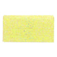 Yellow Bling Studded Evening Clutch Crossbody Bag, is the perfect choice to carry on the special occasion with your handy stuff. It is lightweight and easy to carry throughout the whole day. You'll look like the ultimate fashionista while carrying this Crossbody Evening Bag. This stunning Bling Studded Clutch bag is perfect for weddings, parties, evenings, cocktail parties, wedding showers, receptions, proms, etc.