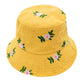 Yellow Embroidered Floral Corduroy Bucket Hat, show your trendy side with this floral corduroy bucket hat. adds a great accent to your wardrobe, This elegant, timeless & classic Bucket Hat looks fashionable. Perfect for that bad hair day, or simply casual everyday wear; Great gift for that fashionable on-trend friend. Perfect for both casual daily and outdoor activities, such as fishing, hunting, hiking, camping and beach.