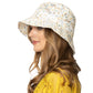Yellow Flower Patterned Bucket Hat, Before running out the door under the sun, you’ll want to reach for this flower-patterned bucket hat for comfort & beauty. Perfect for that bad hair day, or simply casual everyday wear. It's the perfect outfit in style while on a beach, on a tour, outing, or party.