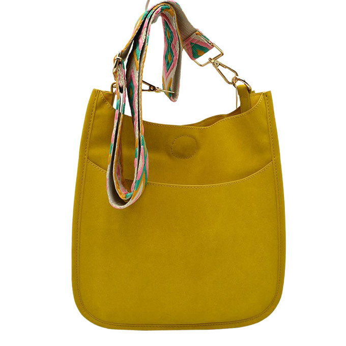 Yellow Suede Leather Messenger Crossbody Shoulder Bag With Guitar, This crossbody bag is versatile, functional, and beautiful featuring interchangeable fun leopard straps. Sturdy and durable material. This stunning bag features a spacious interior for all your must-have essentials items on the go. You can use it as a everyday bag, school bag, Notebook bag, messenger bag or can be taken anywhere.